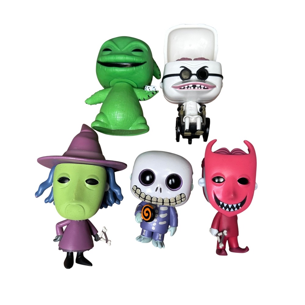 Funko Pop Nightmare Before Christmas Oogie Boogie Dr Finkelstein Lock Shock Lot